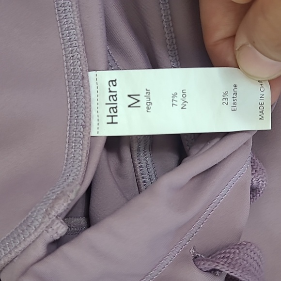 HALARA Lilac Jogger Pants Size M - Picture 5 of 6
